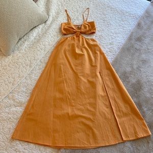 Melyssa Dress in Orange